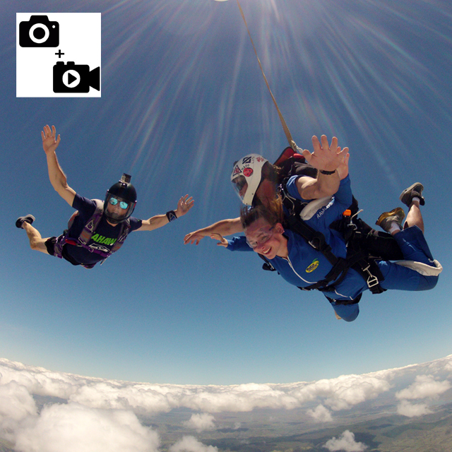 Digital Video & Photos Package of Tandem Jump (USB) - outside flyer