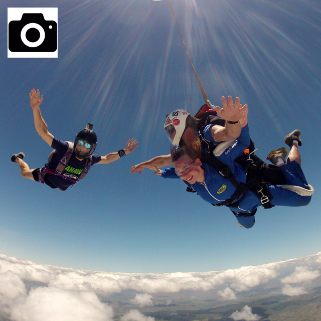Digital Photos of Tandem Jump (USB) - outside flyer