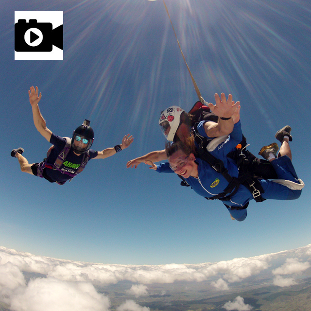 Digital Video of Tandem Jump (USB) - outside flyer