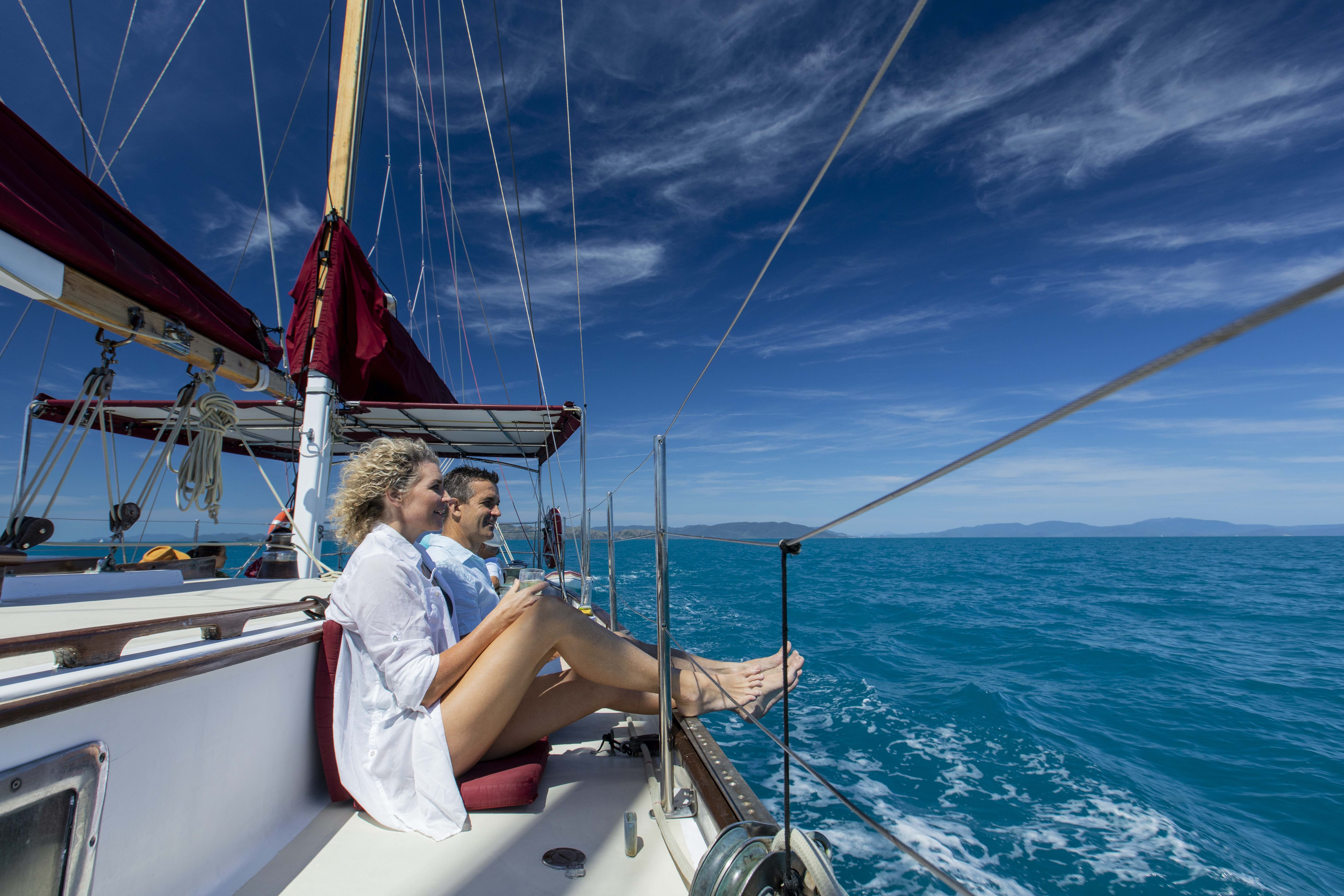 Lady Enid Sailing - Whitehaven Beach