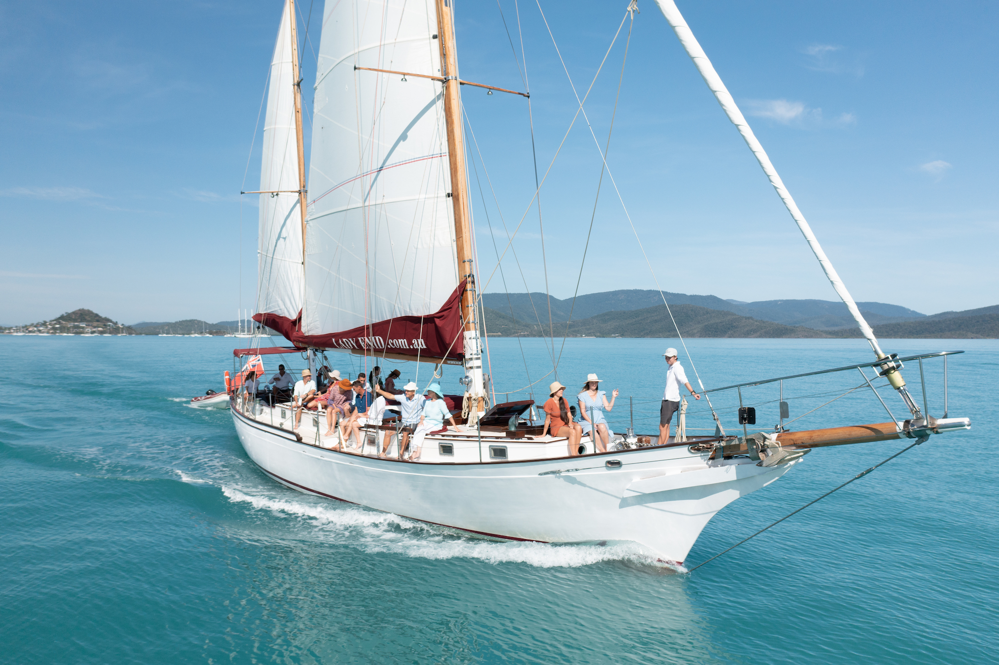 Lady Enid Sailing - Whitehaven Beach