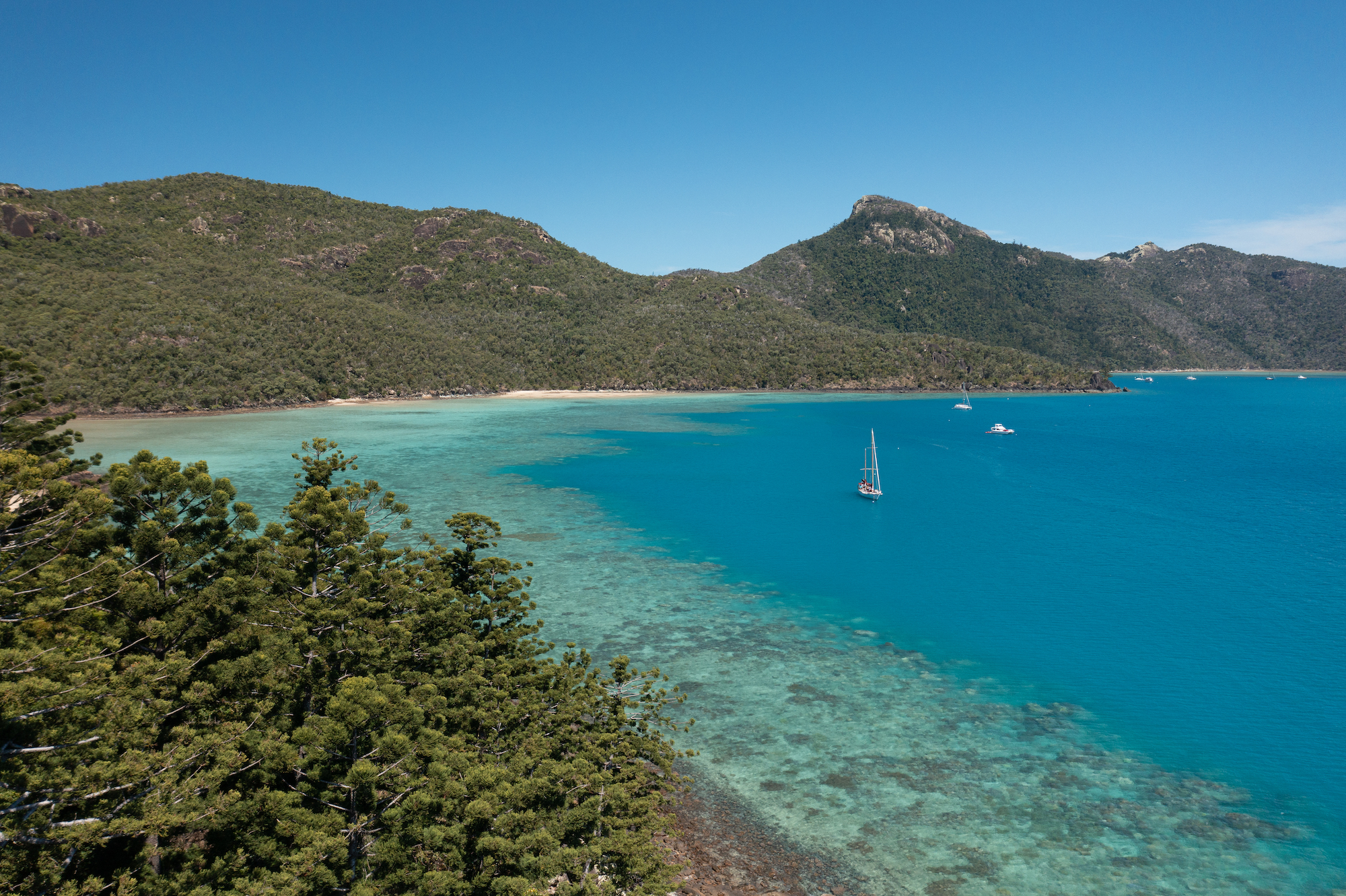 Lady Enid Sailing - Langford Island
