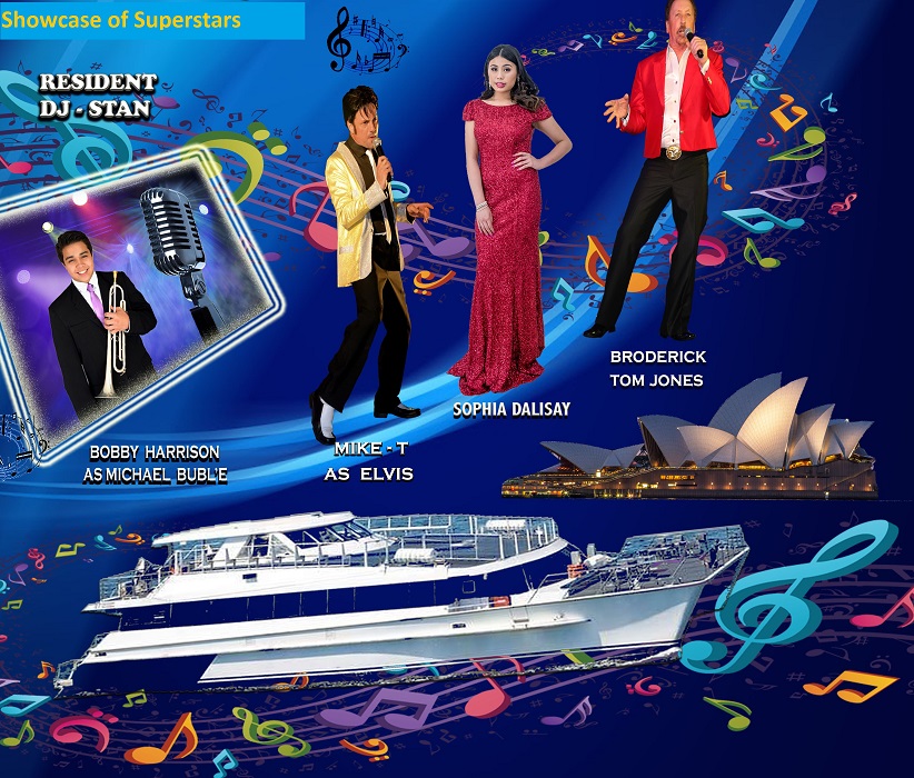 Sydney Harbour Elvis Tribute Show Featuring Tom Jones & more