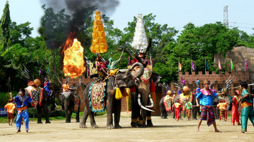Samphran Elephant Show