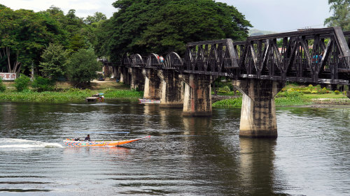Bridge on the River Kwai with Speedboat, Train Ride & Lunch (No Hotel Pickup)