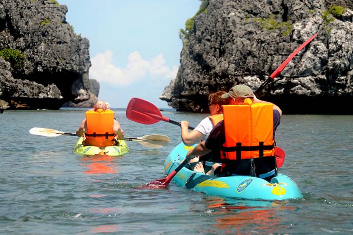 Sea Kayaking Angthong