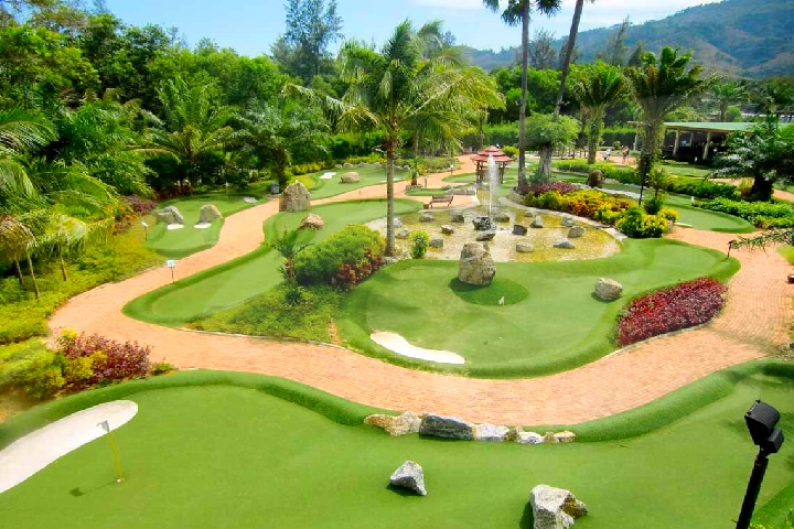 Phuket Adventure Mini Golf with Meal & Round trip Transfer