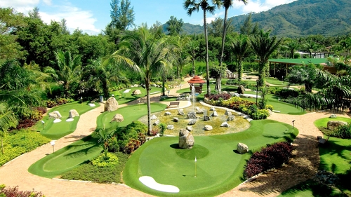 Phuket Adventure Mini Golf with Meal & Round trip Transfer