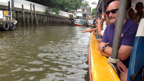 Afternoon Rice Barge River Tour with Long-Tail Speedboat