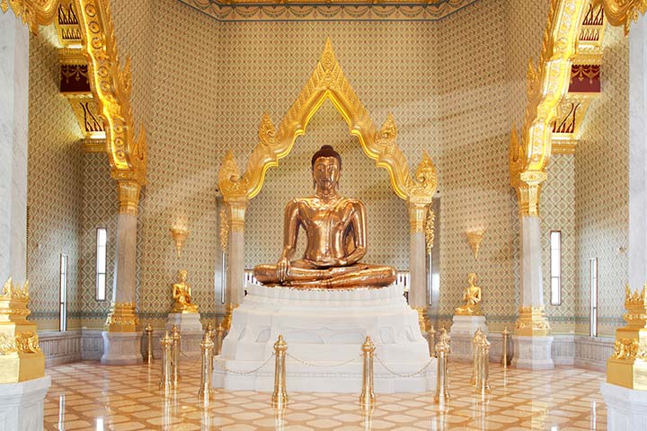 Golden Buddha, Reclining Buddha & Marble Temple Tour - PM