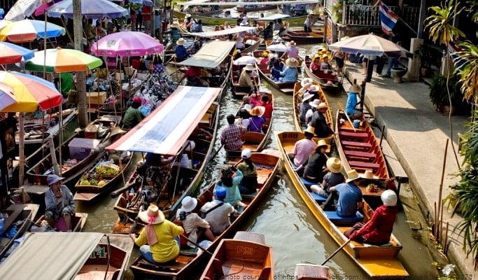Ultra Last Minute Booking - Floating Market Tour with Long-Tail Speedboat Ride (no transfer)
