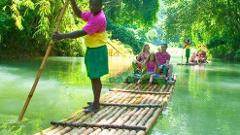 Rafting on the Martha Brae & Montego Bay Shopping
