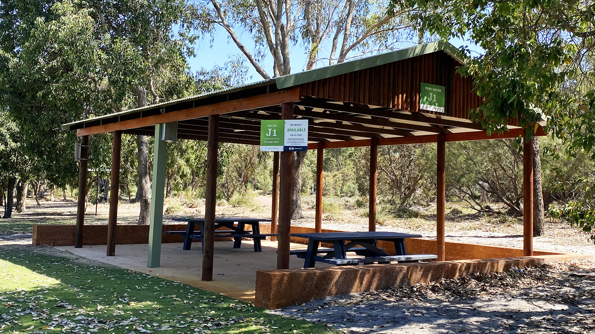 Picnic Shelter J1 Whiteman Park Reservations