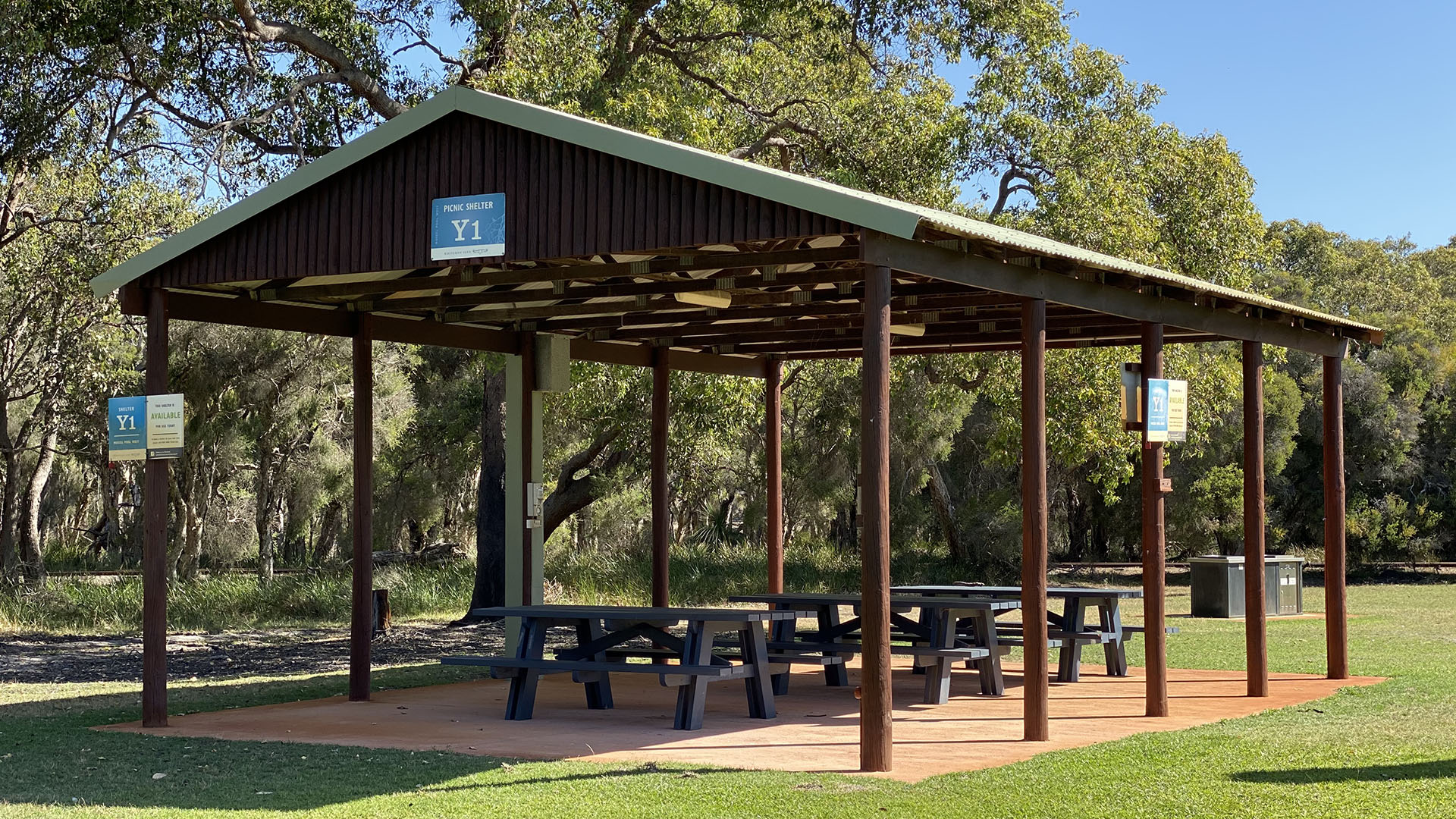 Picnic Shelter Y1 Whiteman Park Reservations