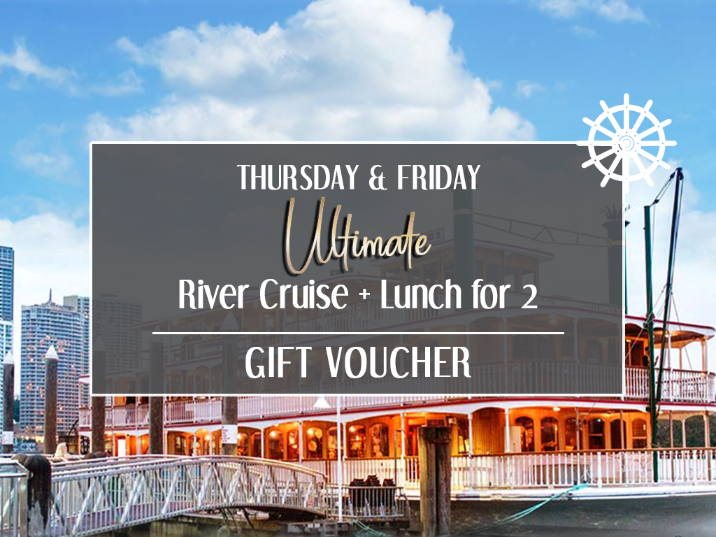 zzz Gift Card - Weekday Ultimate River Cruise + Lunch for 2