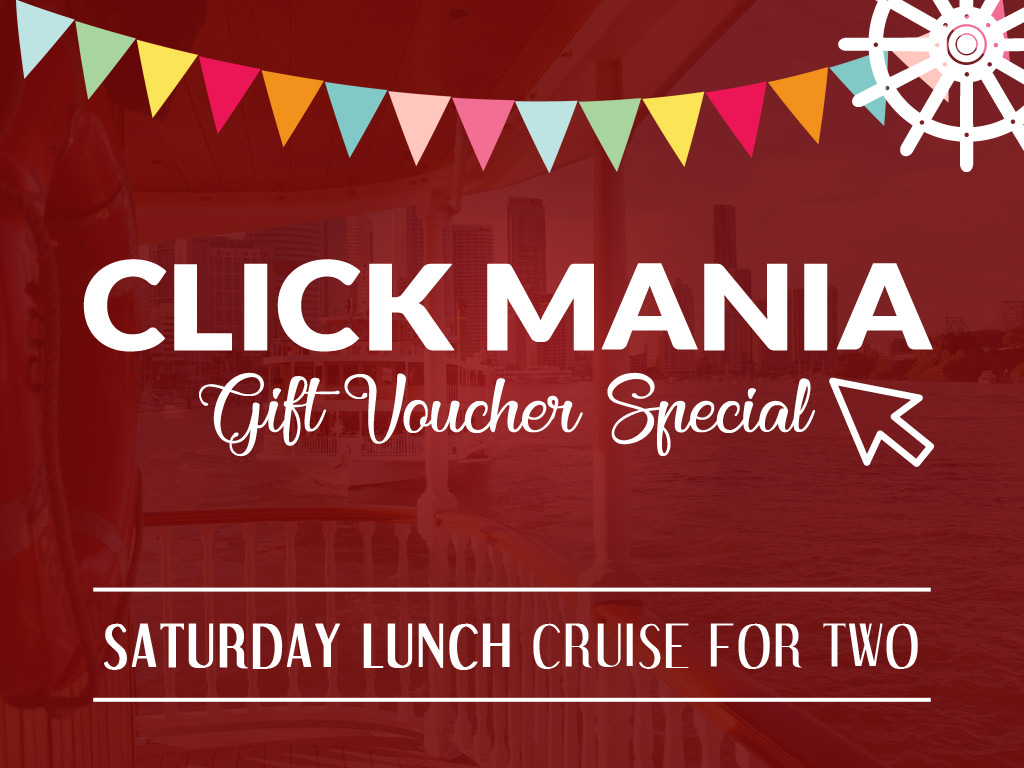 zzzz Gift Card - Saturday Lunch Cruise for two with 6 Drink Tokens