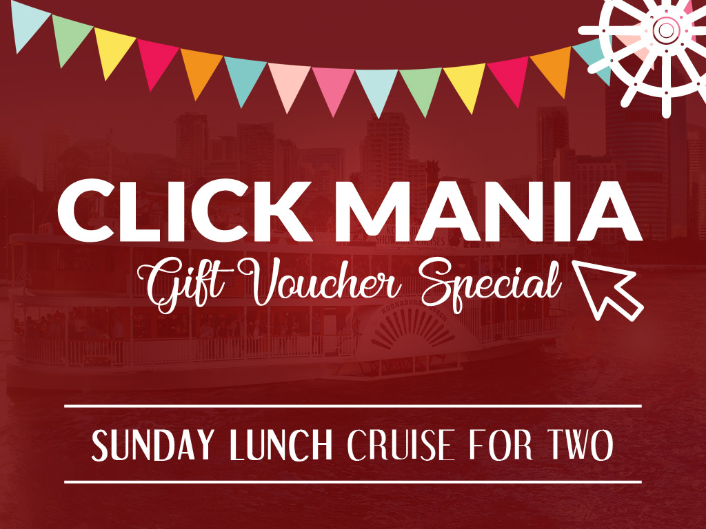 zzz Gift Card - Sunday Lunch Cruise for two with 6 Drink Tokens