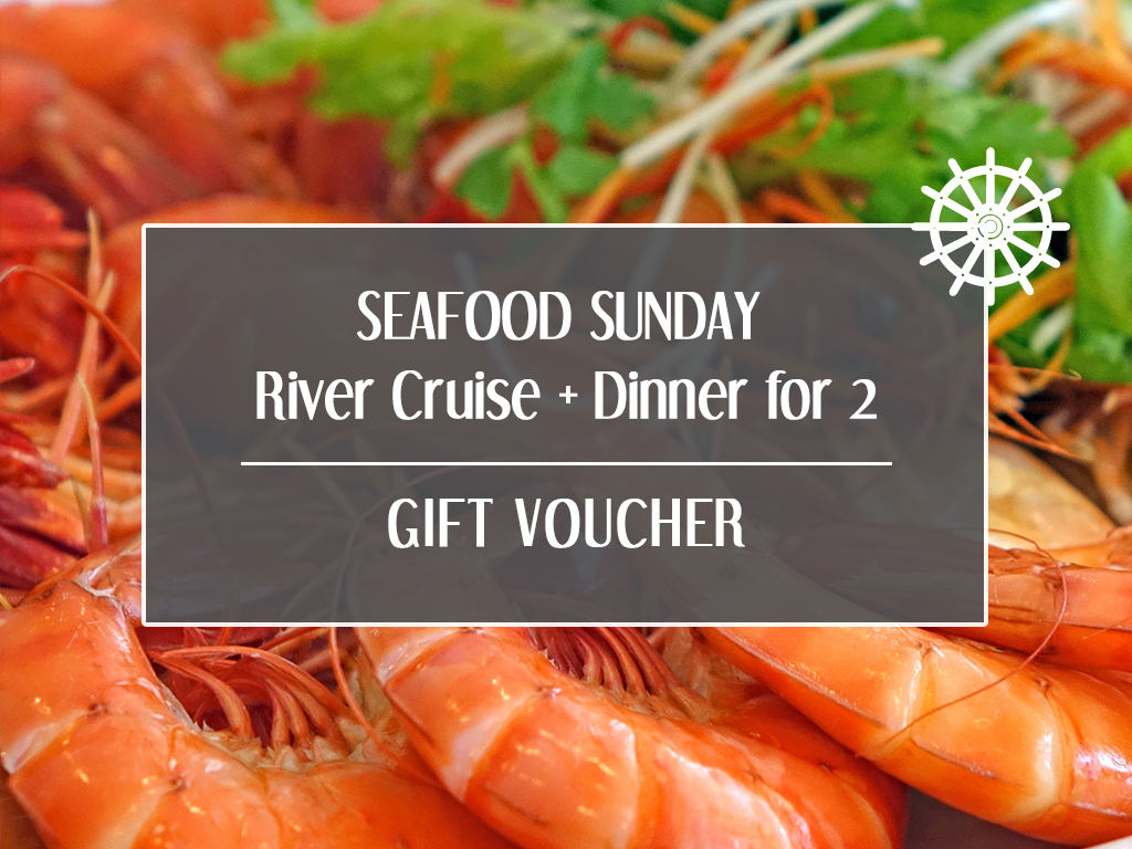 zzz Gift Card - Seafood Sunday River Cruise + Dinner for 2