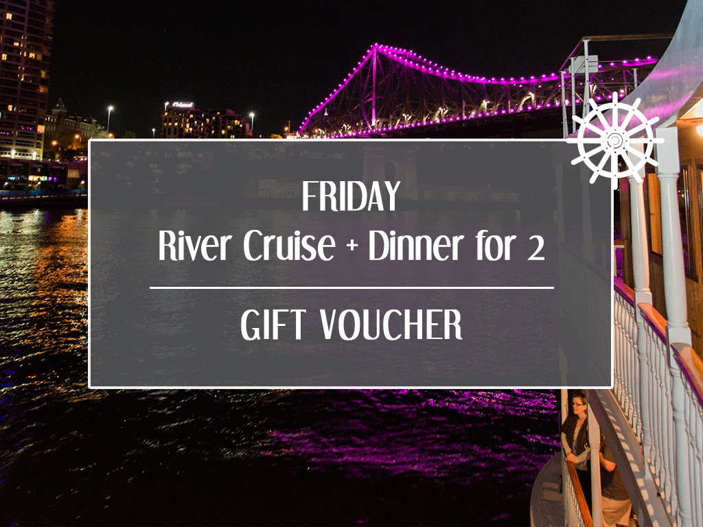 zzz Gift Card - Friday River Cruise + Dinner for 2