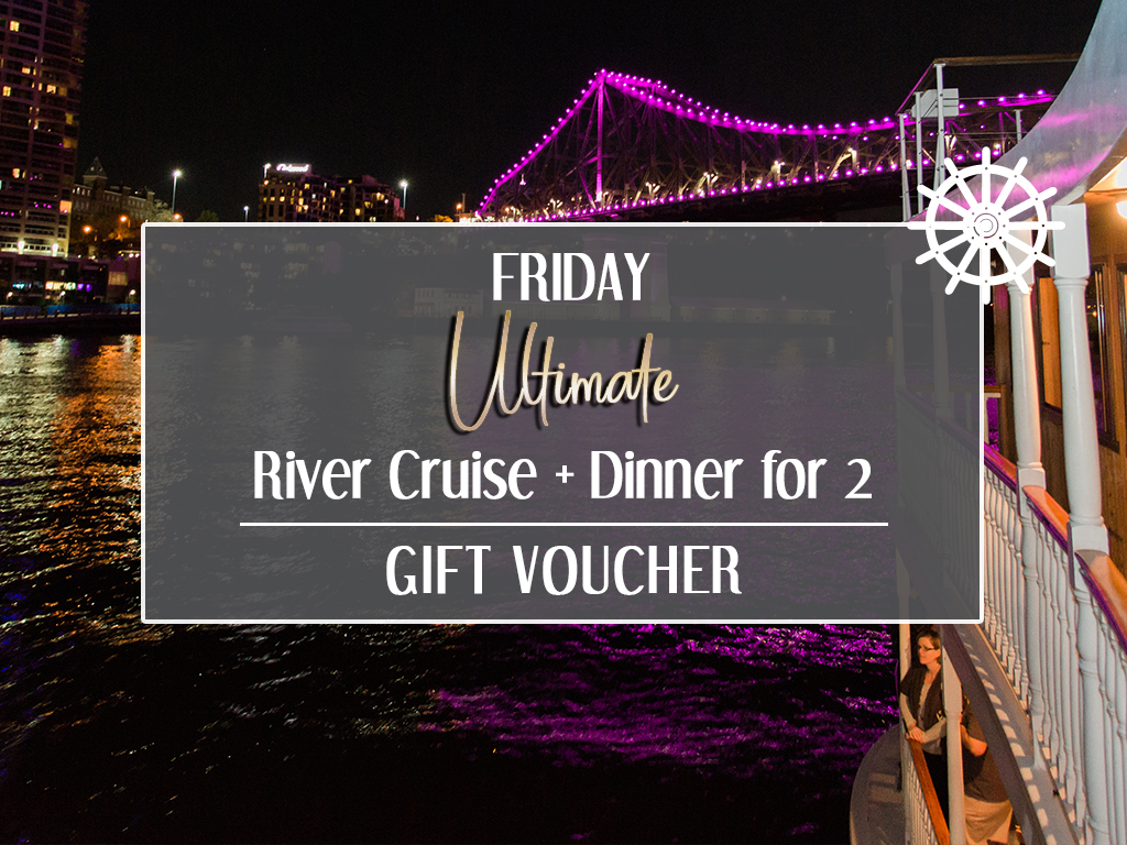 zzz Gift Card - Friday Ultimate River Cruise + Dinner for 2