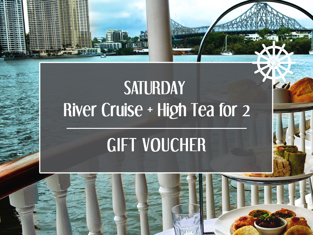 zzz Gift Card - Saturday River Cruise + High Tea for 2