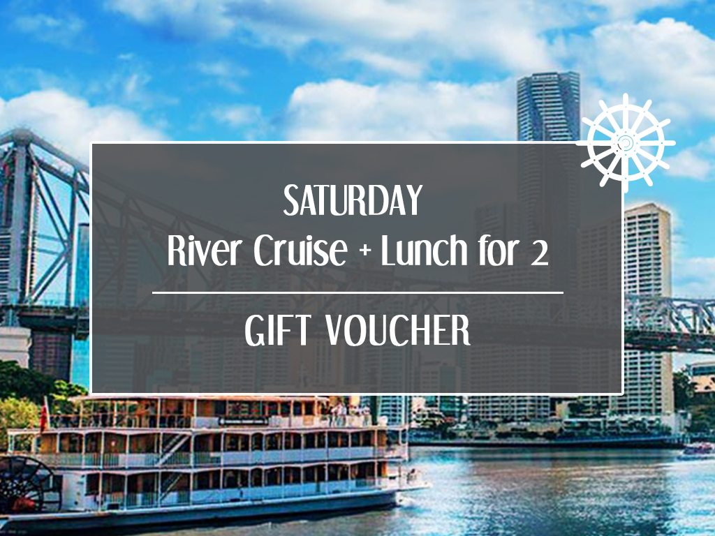 zzz Gift Card - Saturday River Cruise + Lunch for 2