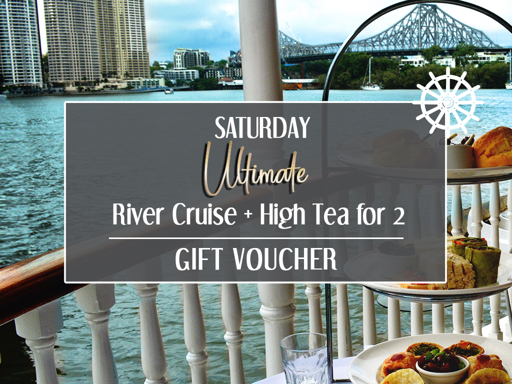 zzz Gift Card - Saturday Ultimate River Cruise + High Tea for 2