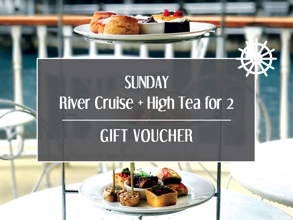 zzz Gift Card - Sunday River Cruise + High Tea for 2