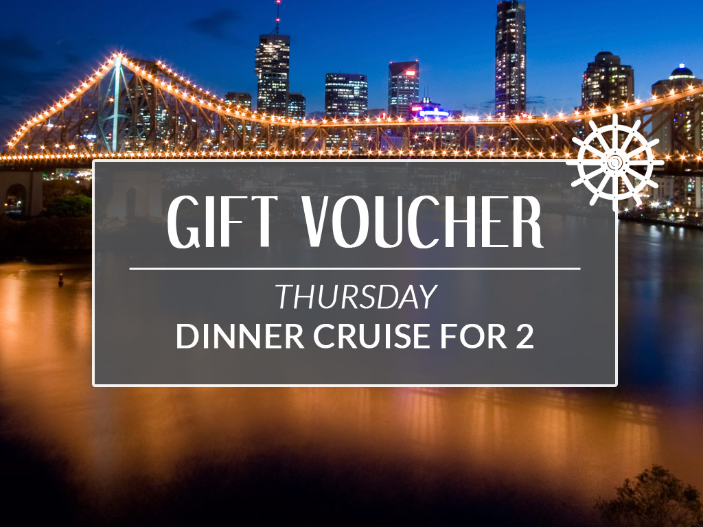 Gift Card - Thursday Dinner Cruise for 2