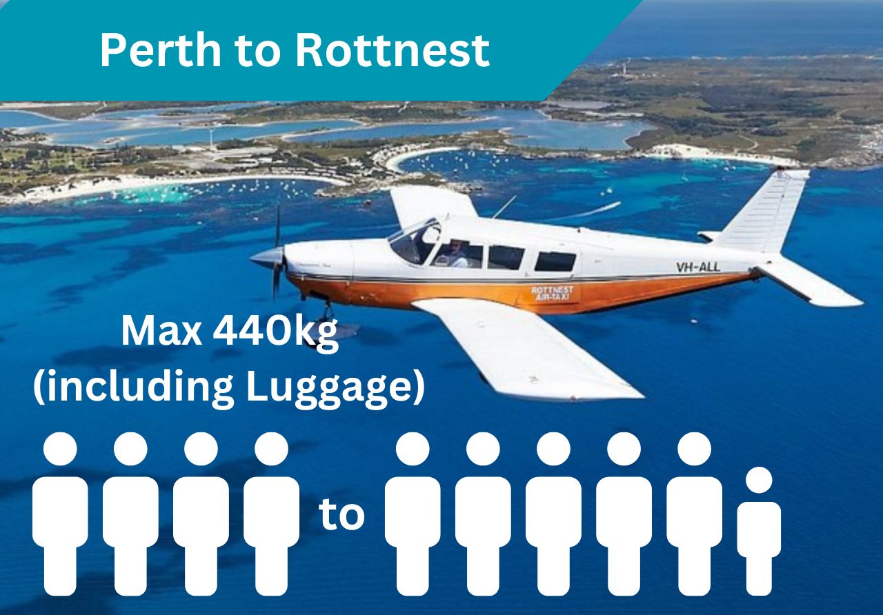 «  Rottnest to Perth - 4 to 6 passengers (one-way only)