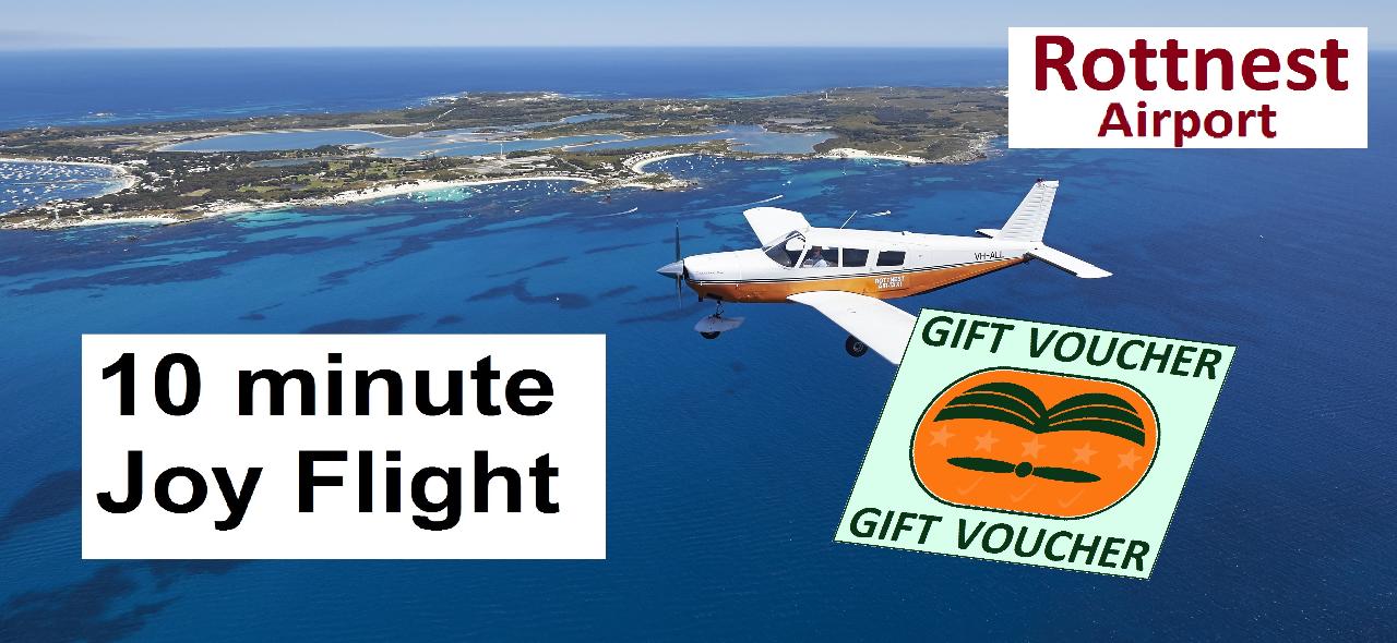Rottnest Island 10-minute Scenic Joy Flight for 2