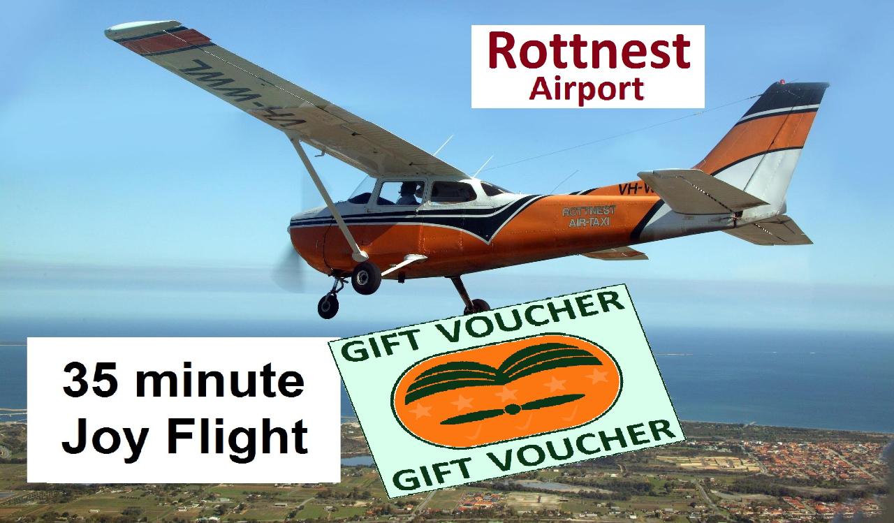Rottnest Island 35-minute Scenic Joy Flight for 2