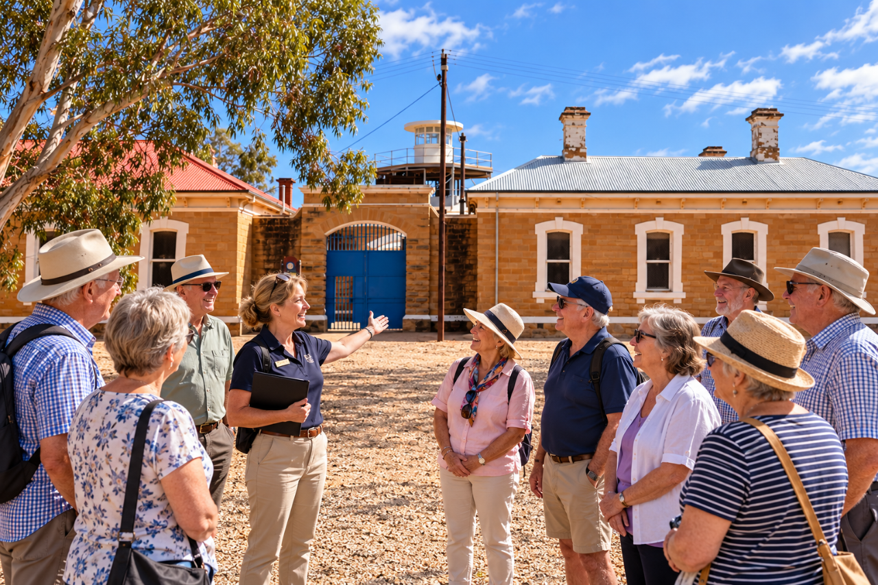 PRIVATE TOUR SOUTH AUSTRALIA: Gladstone Gaol