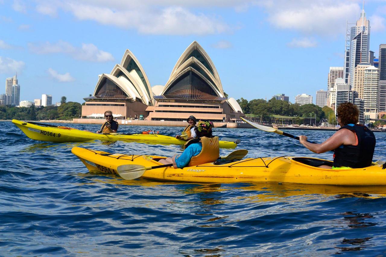 Under the Sydney Harbour Bridge Kayak Adventure