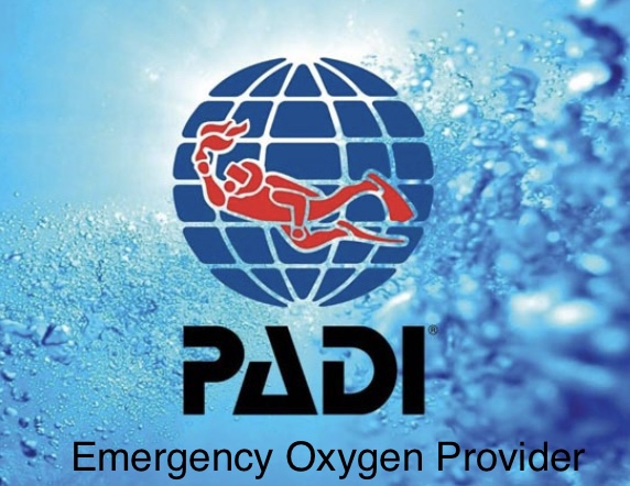 PADI Emergency Oxygen Provider with online Elearning 