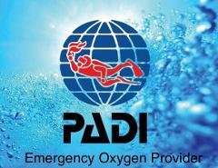 PADI Emergency Oxygen Provider with online Elearning 