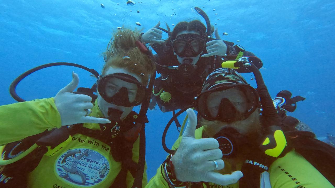 3 Day PADI Open Water Course with online Elearning 