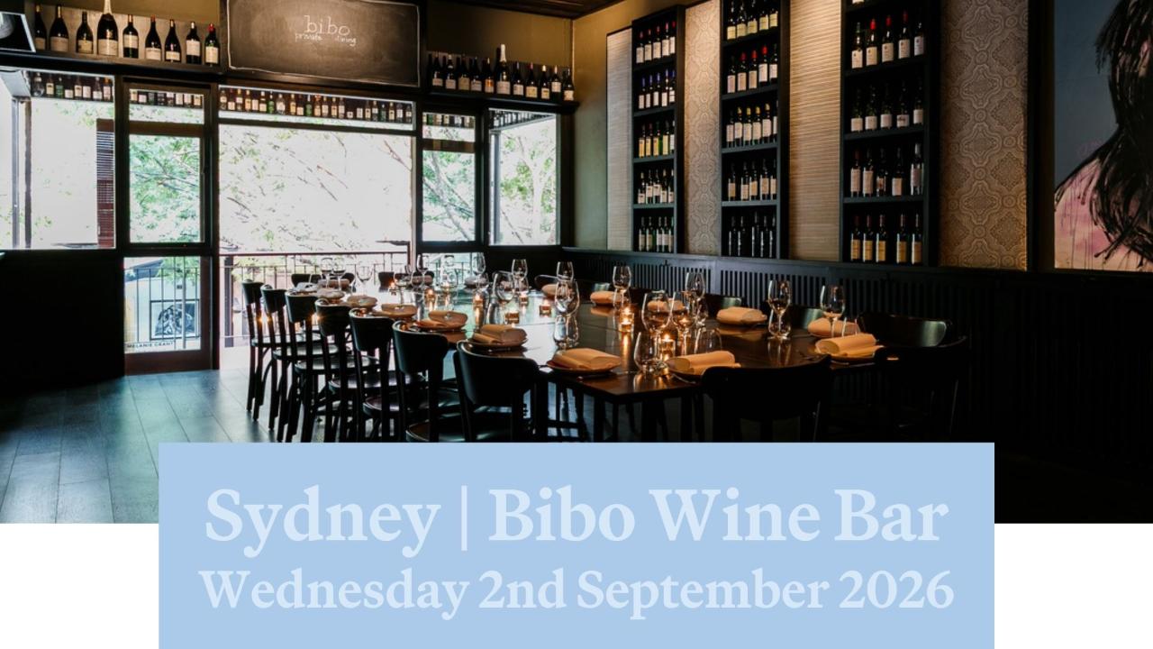 Gathering Club Dinner- Bibo Wine Bar - Sydney 