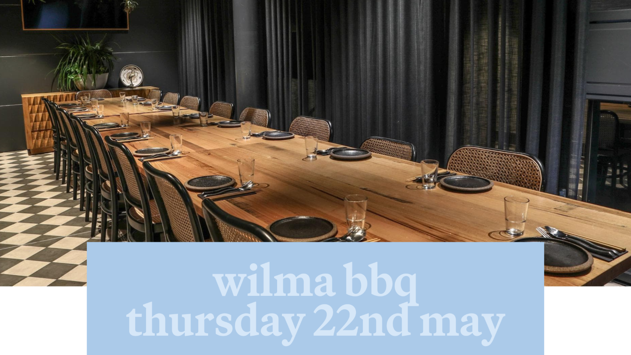 Gathering Club Dinner - Wilma - Canberra
