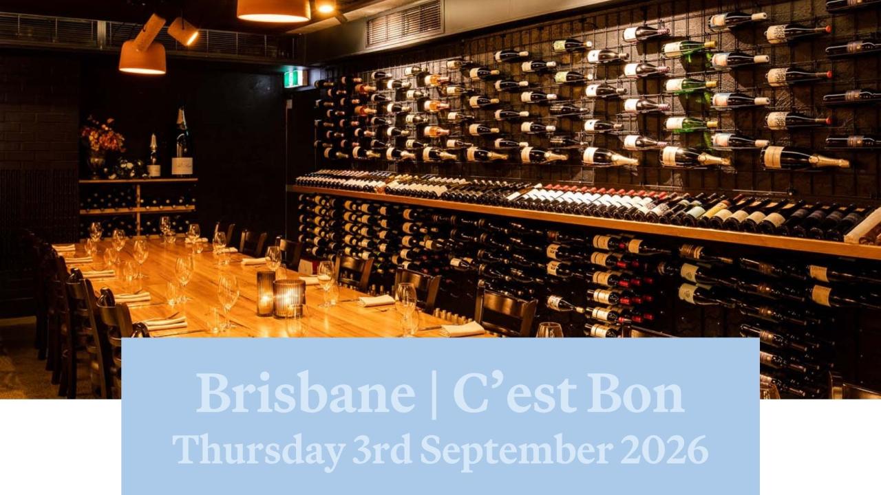 Gathering Club Dinner- C'est Bon - Qld