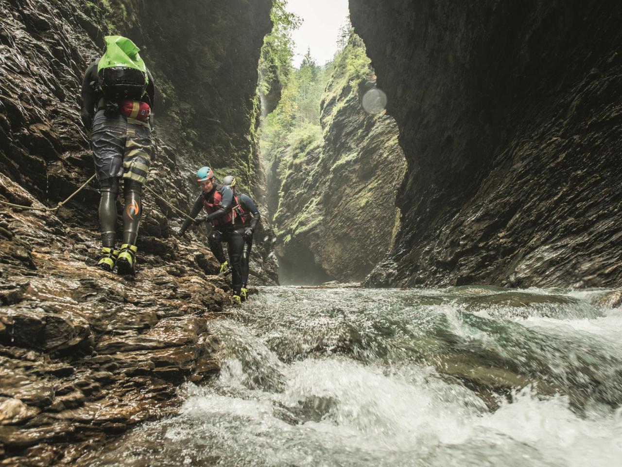 Canyoning Viamala