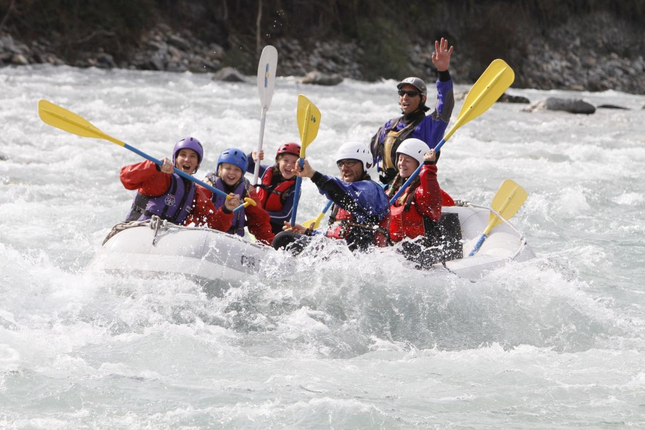 JUGI Rafting Vorderrhein Familientour