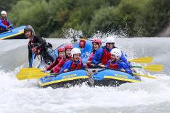 Rafting Vorderrhein Familientour