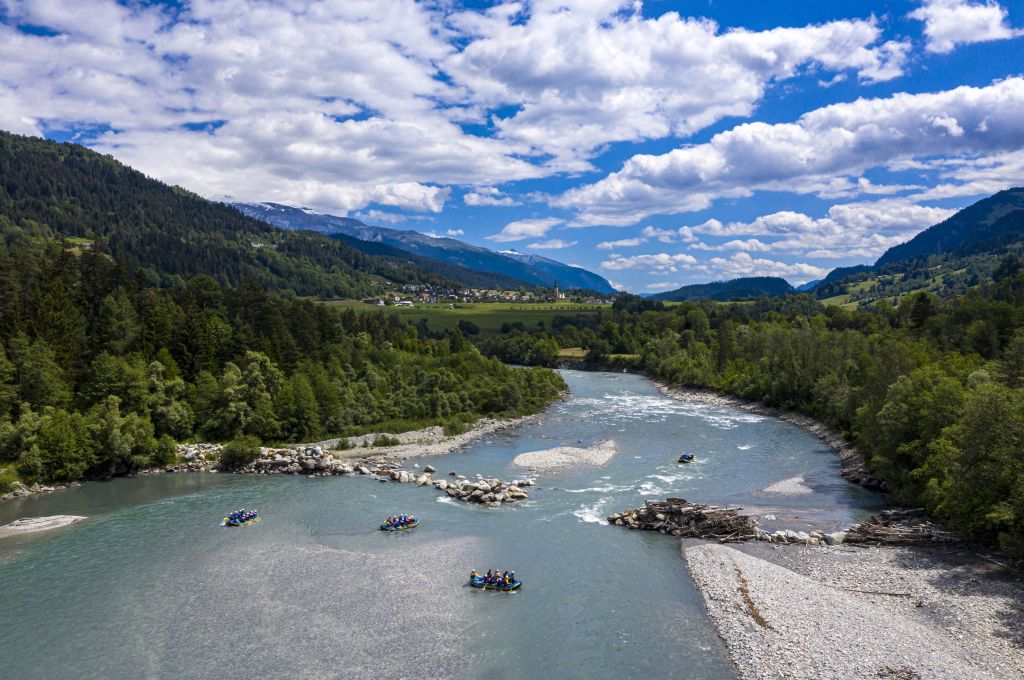 Rafting Vorderrhein Halbtagestour