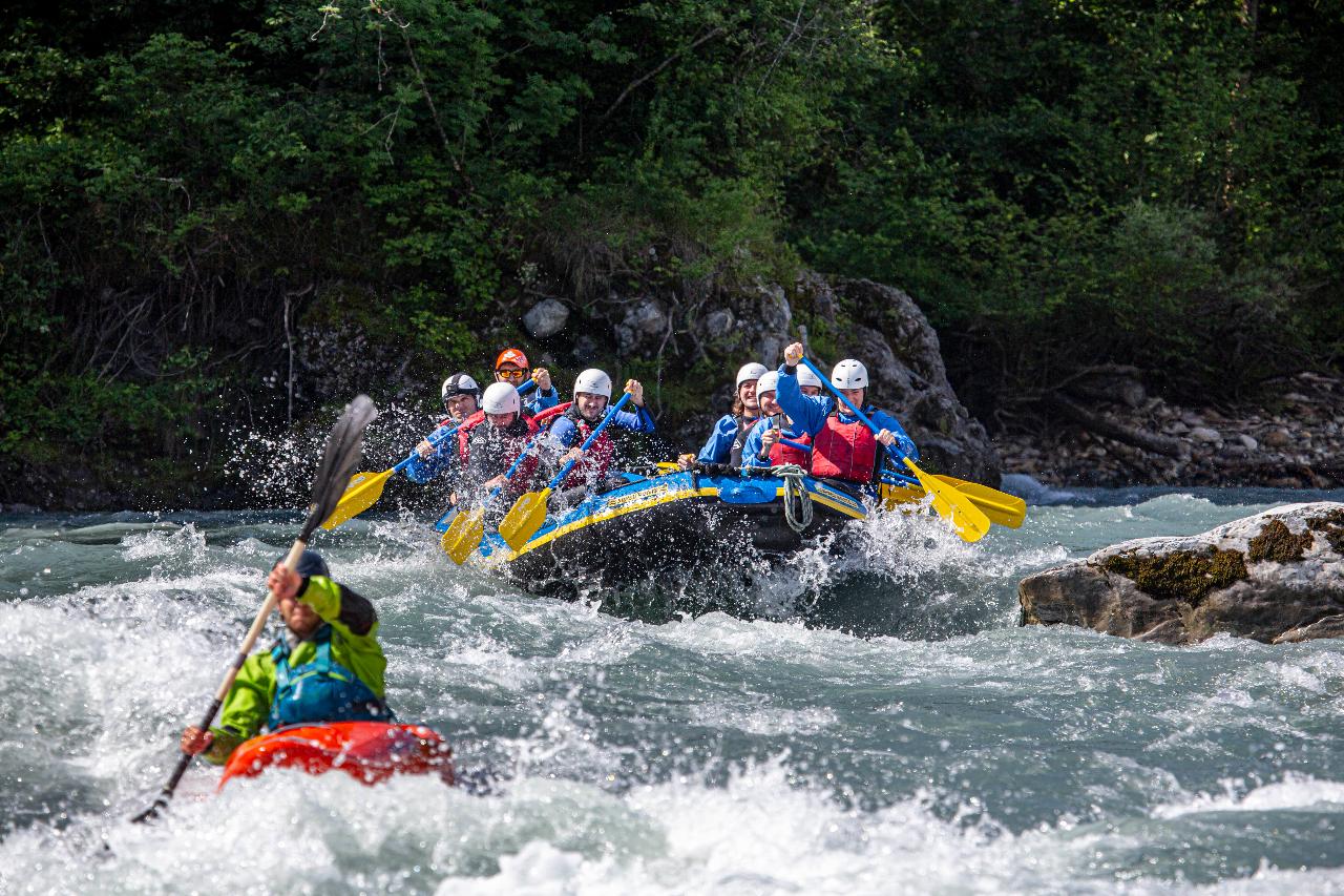 Rafting Vorderrhein Halbtagestour (Guestcard LAAX)