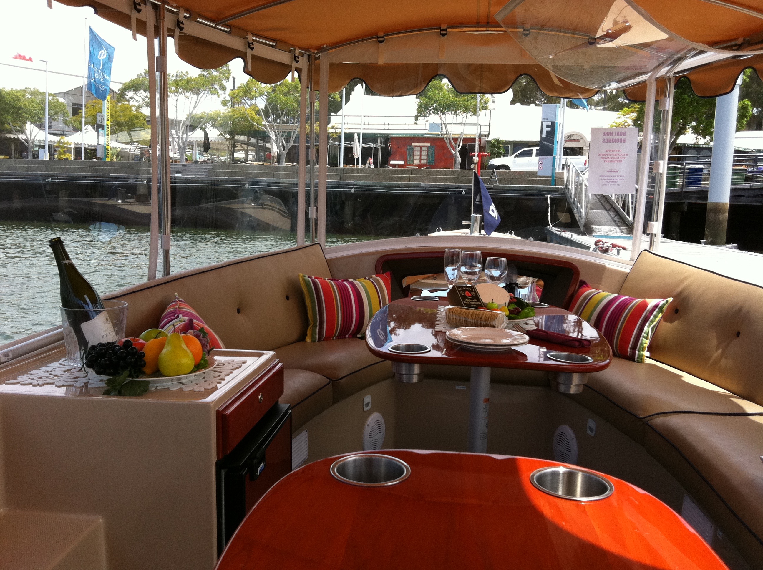 Duffy Boat -  Limo on the Water- Luxury Self Drive Cruise