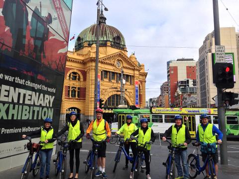 2hr Melbourne at a glance bike tour