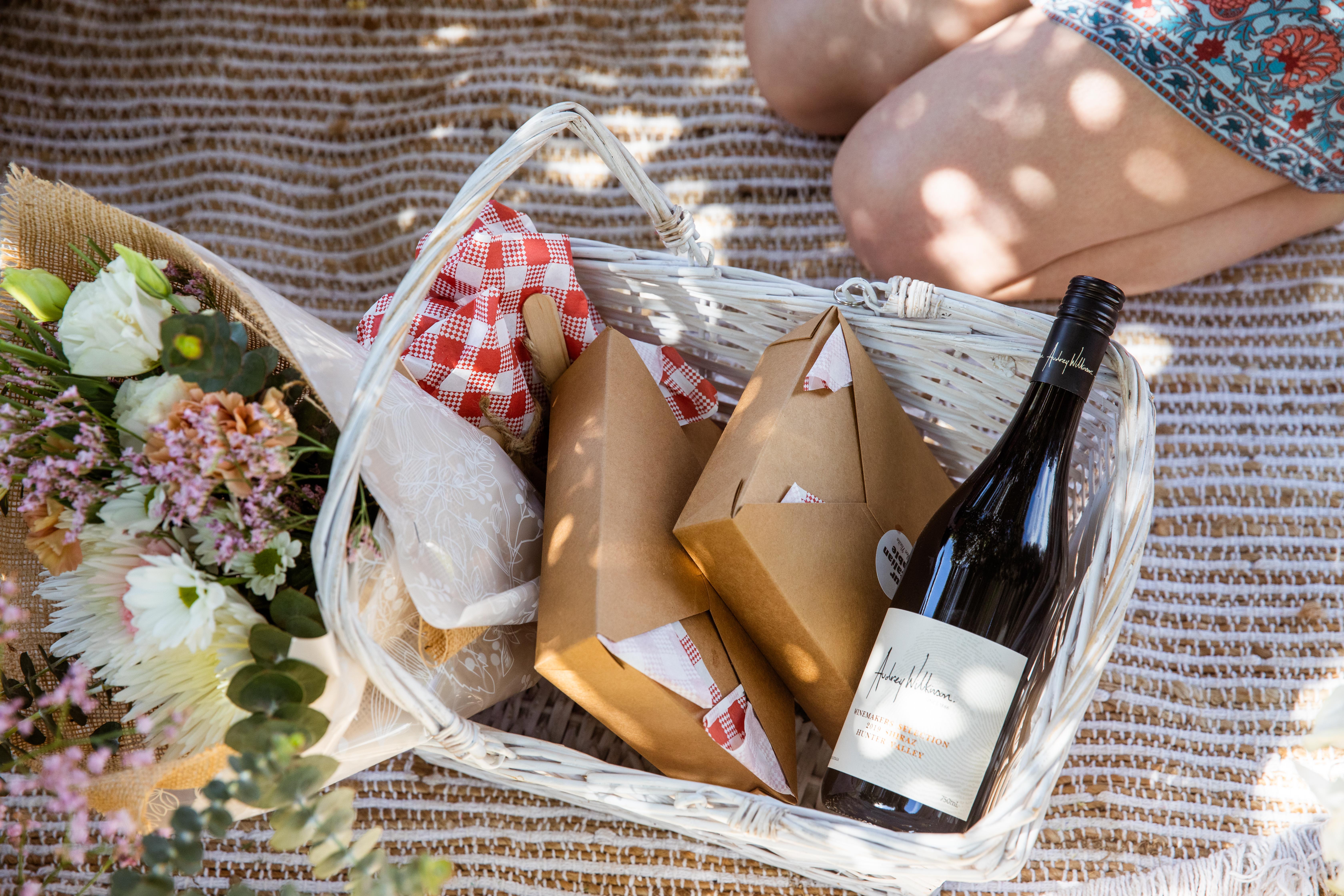 Premium picnic among the vines