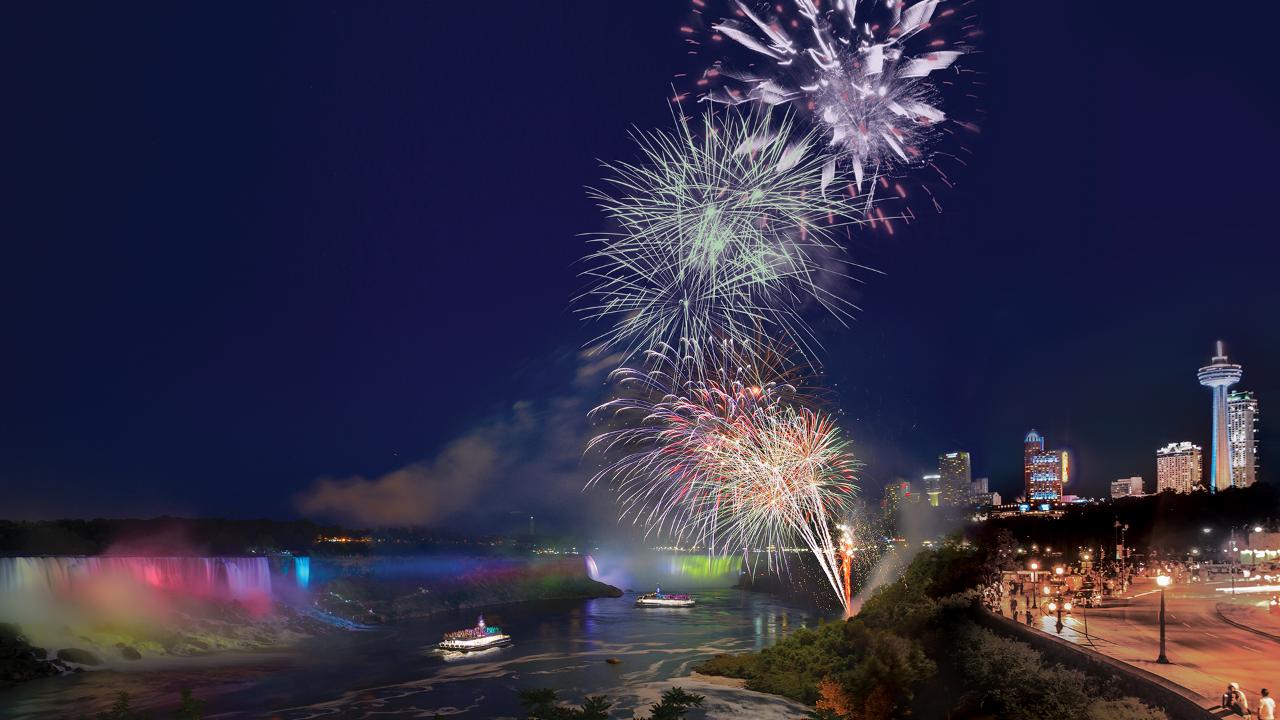 3 Hour Evening Tour of Niagara Falls 