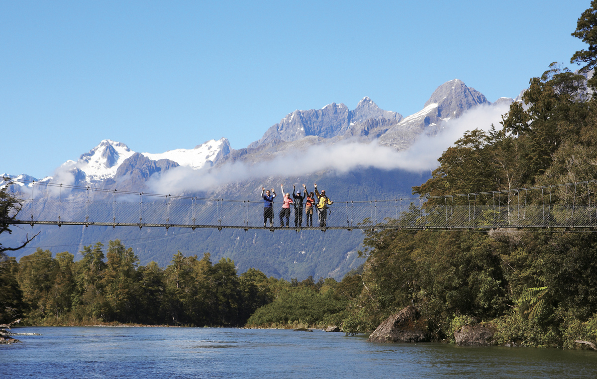 Hollyford Track 4 Day Guided Experience 